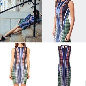 CLOVER CANYON Multicolor Dublin Neoprene  Dress Size XS